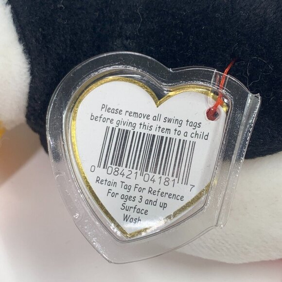 TY Beanie Babies "Puffer" The Puffin 8" Plush Toy Bird Collectible 1997 NWT - Picture 2 of 6